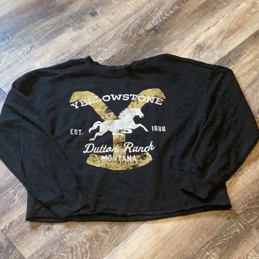 Yellowstone Dutton Ranch Cropped Top